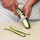 Lampo peeler con zucchine